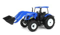 ERT13988 - Tracteur avec chargeur - NEW HOLLAND T6070