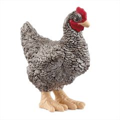 SHL13997 - Figurine de l'univers Farm World - Poule Plymouth Rock