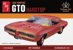 AMT1411M/12 - Maquette à assembler et à peindre - PONTIAC GTO Hardtop de 1968