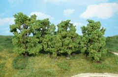 HEK1415 - Décor pour diorama - 12 Arbres de 6 à 13cm