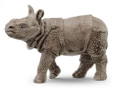 SHL14860 - Figurine de l'univers des animaux sauvages - Bébé Rhinocéros Indien