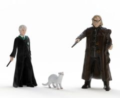 SHL14907 - Figurine de l'univers Harry Potter - Alastor Maugrey & Drago Malfoy et le furet