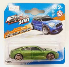 MST15044-20074 - Voiture sous blister de couleur verte - PORSCHE Taycan turbo S