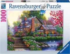 RAV15184 - Puzzle Cottage romantique – 1000 pièces