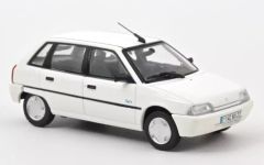 NOREV155162 - Voiture de 1995 couleur blanche – CITROEN AX spot