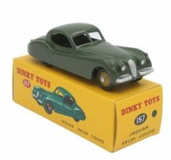 DIN157 - Voiture coupé de couleur verte - JAGUAR XK120 – Reproduction ATLAS