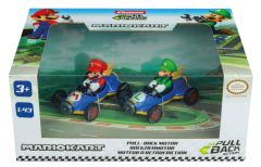 CARRERA15813018 - Karting à friction - MARIO KART - Mario et Luigi