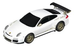 CARRERA15817079-D - Voiture de couleur blanche Pull & Speed - PORSCHE GT3 RS