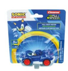 CARRERA15818325 - Véhicule bleu à friction sous blister - SONIC