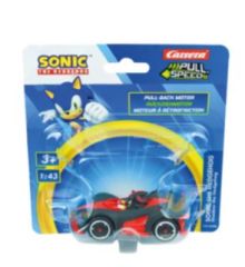 CARRERA15818326 - Véhicule noir à friction sous blister - SONIC - Shadow