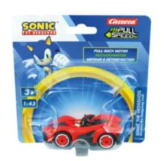 CARRERA15818328 - Véhicule Rouge à friction sous blister - SONIC -Shadow