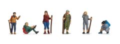 NOC15868 - 6 figurines – pèlerins