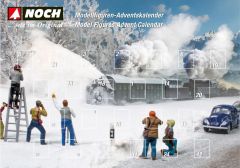 NOC15998 - Calendirer de l'avent 28 chiffres - Figurines