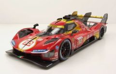 BUR16303-50 - Voiture des 24h du Mans 2024 pilotée par Antonio FUOCO - FERRARI 499P Turbo V6 #50 Team Ferrari