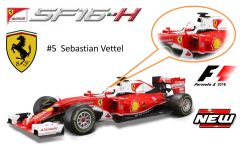BUR16802-5 - Voiture F1 N°5 - FERRARI  SF16H