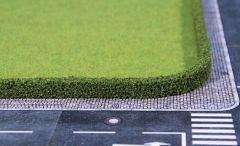 HEK1752 - Décor pour diorama - 2 Haies de thuya - 12x7 mm - 50cm de long.
