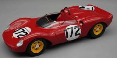 TM18-234D - Voiture de la Course de cote d'Ollon-Villars 1965 pilotée par Ludovico SCARFLOTTI - Limitée à 68 pièces - FERRARI 206 #175