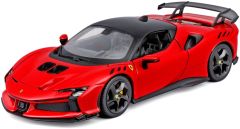 BUR26032RD - Voiture de couleur rouge - FERRARI SF-90 XX Stadale