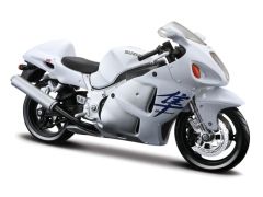MST18-SUZ-GSX1300R - Moto de couleur blanche - SUZUKI GSX 1300R Hayabusa