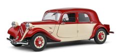 SOL1800907 - Voiture de 1937 couleur rouge et beige – CITROEN traction