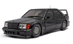 SOL1801012 - Voiture de 1990 couleur Noir - Solido Works - MERCEDES 190 Evo II