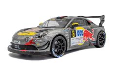 SOL1801630 - Voiture du rallye du Mont Blanc 2024 pilotée par Sébastien LOEB - ALPINE A110 RGT+ gris #6