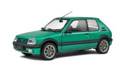 SOL1801712 - Voiture de 1992 couleur verte – PUEGEOT 205 GTI griffe
