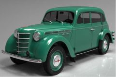 KKS180255 - Voiture de 1946 couleur verte - MOSKVICH 400-420