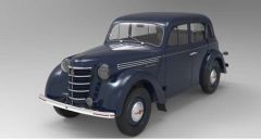 KKS180256 - Voiture de 1954 couleur bleu foncé - MOSKVICH 400-420