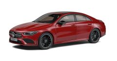 SOL1803104 - Voiture de 2019 couleur rouge patagonie – MERCEDES CL C118 coupé AMG LINE