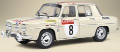 SOL1803608 - Voiture rallye Monte-carlo n°8 de 2014 couelur beige – RENAULT 8 Gordini 1300