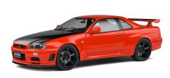 SOL1804305 - Voiture de 1999 couleur rouge - NISSAN Skyline GT-R (R34)