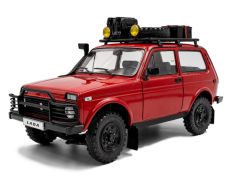 SOL1807306 - Voiture de 1980 couleur rouge - LADA Niva
