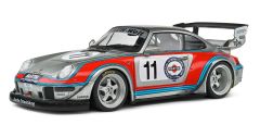 SOL1808502 - Voiture de 2002 couleur grise - RWB BodyKit #11 MARTINI