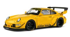 SOL1808504 - Voiture de 2023 couleur jaune - MIDAS TOUCH - RWB BodyKit
