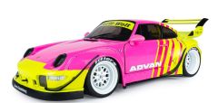 SOL1808510 - Voiture de 2024 couleur rose et jaune - RWB Bodykit