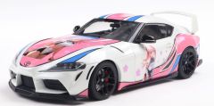 SOL1809008 - Voiture de 2024 couleur blanche - SOLIDO WORKS ITASHA - TOYOTA GR Supra