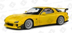 SOL1810603 - Voiture de 1999 couleur jaune - MAZDA RX7 FD3RS Streetfighters