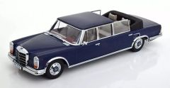 KKS181182 - Voiture de 1964 couleur bleu - MERCEDES 600 W100 Landaulet décrouvrable