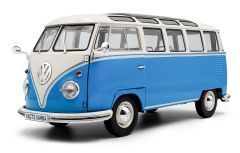SOL1813401 - Van de 1962 couluer blanc et bleu - VW T1 samba