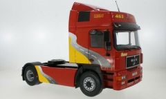 MOD18135 - Camion solo de 1994 couleur rouge – MAN F2000