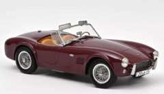 NOREV182758 - Voiture cabriolet de 1963 couleur rouge foncé – AC COBRA 289