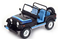 MOD18281 - Voiture de 1980 couleur noire - JEEP CJ-7 Golden Eagle