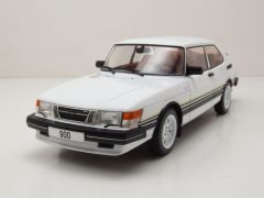 MOD18339 - Voiture de 1981 couleur blanche - SAAB 900 Turbo