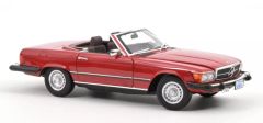 NOREV183729 - Voiture version US de 1979 couleur rouge - MERCEDES-BENZ  450 SL