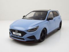 MOD18374 - Voiture de 2021 couleur bleu clair – HYUNDAI i30 N