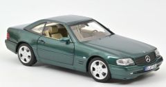 NOREV183753 - Voiture de 1999 couleur verte métallisé – MERCEDES SL 500