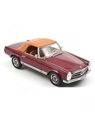 NOREV183766 - Voiture de 1963 couleur rouge - MERCEDES 230 SL