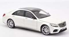 NOREV183792 - Voiture de 2018 couleur Blanche - MERCEDES S-Class AMG-Line