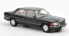 NOREV183793 - Voiture de 1989 couleur noir – MERCEDES 560 SEL